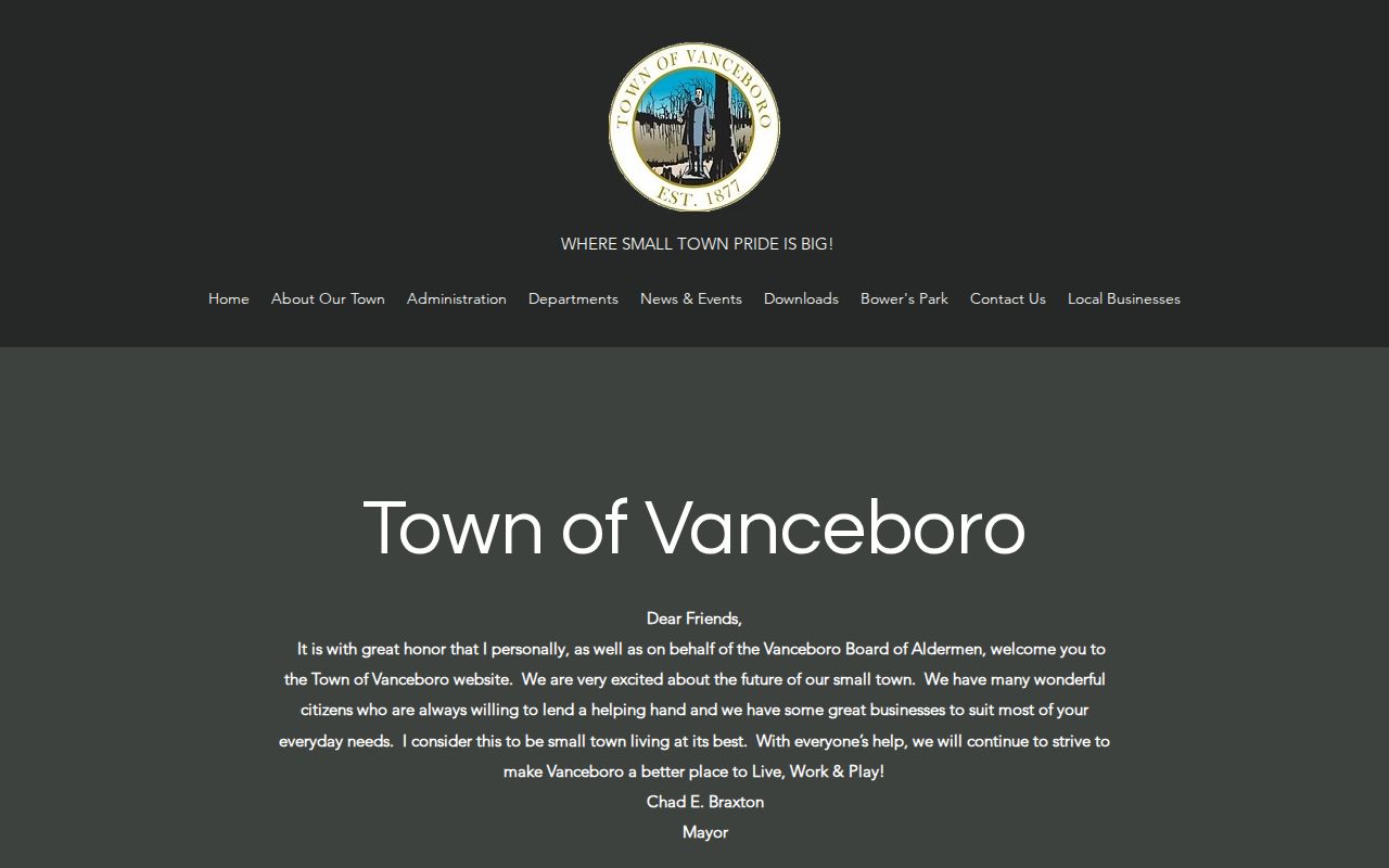 Vanceboro court docket town context